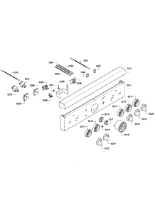 Control Panel parts for Thermador Range PRD304EG/01 from AppliancePartsPros.com