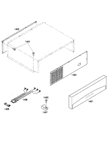 Cabinet 4 parts for Thermador Side-By-Side Refrigerator KBUDT4255E/03 from AppliancePartsPros.com