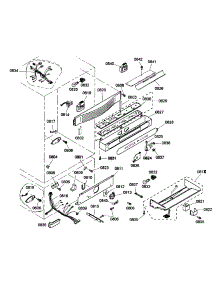 Control Asy parts for Thermador Bottom-Mount Refrigerator KBULT3655E01 from AppliancePartsPros.com