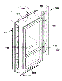 Trim Asy parts for Thermador Bottom-Mount Refrigerator KBULT3655E01 from AppliancePartsPros.com