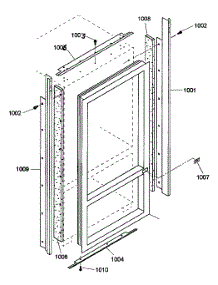 Trim Asy parts for Thermador Bottom-Mount Refrigerator KBURT3655E01 from AppliancePartsPros.com