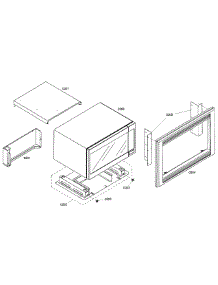 Micro Frame parts for Thermador Wall Oven/Microwave Combo POM301/02 from AppliancePartsPros.com