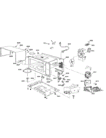 Microwave parts for Thermador Wall Oven/Microwave Combo MEMW271EB01 from AppliancePartsPros.com