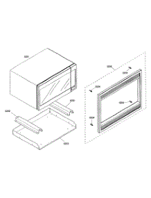 Microwave parts for Thermador Wall Oven/Microwave Combo MEMW271EB01 from AppliancePartsPros.com