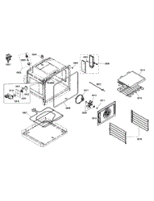 Top Oven Parts parts for Thermador Wall Oven/Microwave Combo MEMW271EB01 from AppliancePartsPros.com