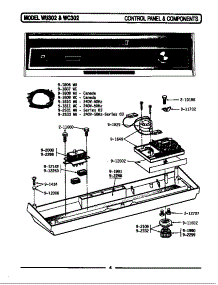 Control Panel & Components parts for Maytag Dishwasher WC302 from AppliancePartsPros.com