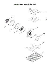 Internal Oven Parts parts for Maytag Electric Range MET8800FZ01 from AppliancePartsPros.com