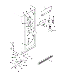 Fresh Food Compartment parts for Maytag Side-By-Side Refrigerator RSD20A-BM05B from AppliancePartsPros.com