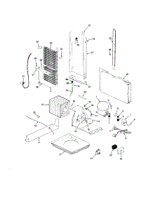 Unit Compartment & System parts for Maytag Side-By-Side Refrigerator RSD20A-BM05B from AppliancePartsPros.com