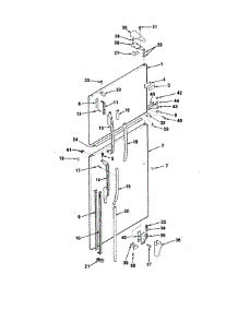 Outer Door parts for Maytag Top-Mount Refrigerator LRTD19A-AH59C from AppliancePartsPros.com