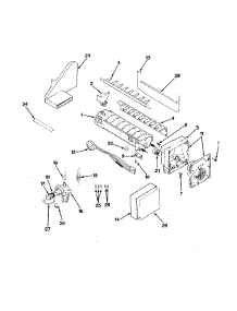 Optional Ice Maker Kit parts for Maytag Top-Mount Refrigerator LRTD19A-AH59D from AppliancePartsPros.com