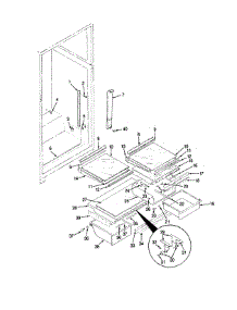 Shelves & Accessories parts for Maytag Top-Mount Refrigerator LRTD19A-AH59D from AppliancePartsPros.com