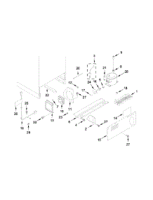 Unit Parts parts for Jenn-Air Compact Refrigerator JUR24FLECX00 from AppliancePartsPros.com