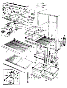 Fresh Food Compartment parts for Jenn-Air Top-Mount Refrigerator JRT172RB/MAJ21B from AppliancePartsPros.com