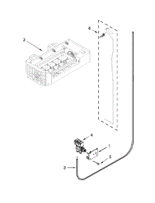 Ice Maker Parts parts for Jenn-Air Side-By-Side Refrigerator JSC23C9EEM00 from AppliancePartsPros.com