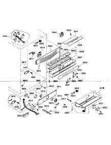 Control Asy parts for Thermador Bottom-Mount Refrigerator KBULT3675E01 from AppliancePartsPros.com