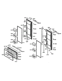 Door Assy parts for Thermador Bottom-Mount Refrigerator T36IT71NNP/28 from AppliancePartsPros.com