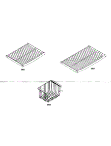 Shelf Assy 2 parts for Thermador Side-By-Side Refrigerator KBUDT4855E/01 from AppliancePartsPros.com