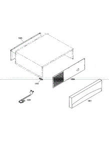 Top Grill parts for Thermador Side-By-Side Refrigerator KBUIT4255E/01 from AppliancePartsPros.com