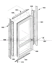 Trim Asy parts for Thermador Bottom-Mount Refrigerator KBURT3675E01 from AppliancePartsPros.com
