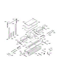 Shelf / Drawer Assy parts for Thermador Bottom-Mount Refrigerator T36IT71NNP/34 from AppliancePartsPros.com