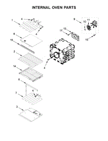 Internal Oven Parts parts for Kitchenaid Wall Oven/Microwave Combo KOCE500ESS07 from AppliancePartsPros.com