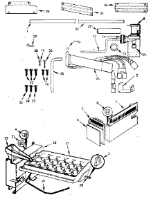 Ice Maker Station parts for Jenn-Air Side-By-Side Refrigerator JRS223B-M8N07A from AppliancePartsPros.com