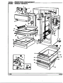 Fresh Food Compartment parts for Maytag Refrigerator HRNS2219/BP31C from AppliancePartsPros.com