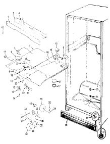 Fresh Food Compartment parts for Jenn-Air Top-Mount Refrigerator JRT196B/MAJ55A from AppliancePartsPros.com