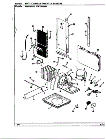 Unit Compartment & System parts for Maytag Refrigerator HRNS2219/BP31A from AppliancePartsPros.com