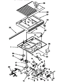 Compartment Separator parts for Kitchenaid Refrigerator KTRS22QABL01 from AppliancePartsPros.com