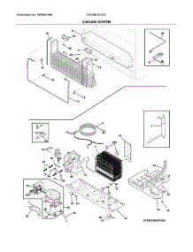 System parts for Electrolux Bottom-Mount Refrigerator EW23BC87SS1 from AppliancePartsPros.com