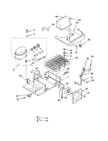 Upper Unit Parts parts for Kitchenaid Side-By-Side Refrigerator KCCS36FJT00 from AppliancePartsPros.com