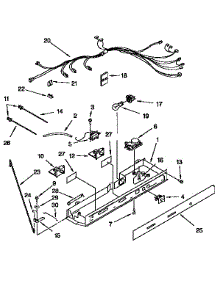 Control parts for Kitchenaid Refrigerator KSRP27QBL00 from AppliancePartsPros.com