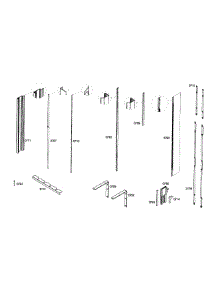 Installation parts for Thermador Bottom-Mount Refrigerator T36IT71FN/26 from AppliancePartsPros.com