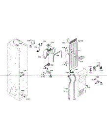 Duct Assy parts for Thermador Side-By-Side Refrigerator KBUIT4265E/01 from AppliancePartsPros.com