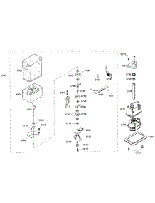 Ice Container parts for Thermador Side-By-Side Refrigerator KBUDT4255E/04 from AppliancePartsPros.com