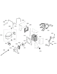 Compressor parts for Thermador Side-By-Side Refrigerator KBUDT4255E/04 from AppliancePartsPros.com