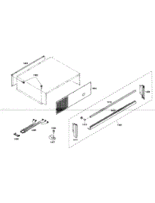 Top Grille parts for Thermador Side-By-Side Refrigerator KBUDT4275E/01 from AppliancePartsPros.com