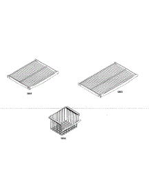 Shelf Assy 2 parts for Thermador Side-By-Side Refrigerator KBUDT4275E/01 from AppliancePartsPros.com
