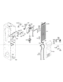 Duct Assy parts for Thermador Side-By-Side Refrigerator KBUDT4275E/01 from AppliancePartsPros.com