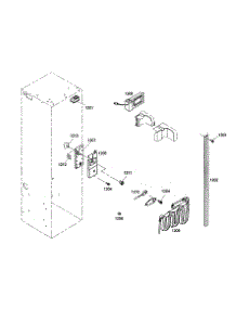Thermostat Assy parts for Thermador Side-By-Side Refrigerator KBUDT4255E/01 from AppliancePartsPros.com