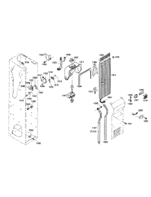Duct Assy parts for Thermador Side-By-Side Refrigerator KBUDT4255E/01 from AppliancePartsPros.com