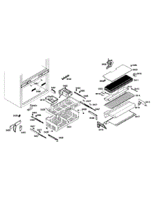 Freezer Parts parts for Thermador Bottom-Mount Refrigerator T36BT71FS/08 from AppliancePartsPros.com