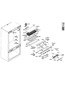 Refrig Parts parts for Thermador Bottom-Mount Refrigerator T36BT71FS/08 from AppliancePartsPros.com