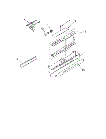 Control Panel parts for Thermador Side-By-Side Refrigerator KBUDT4860A/02 from AppliancePartsPros.com