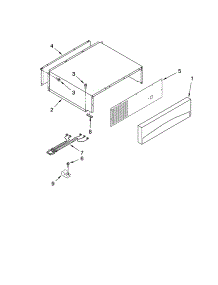 Top Grille And Unit Cover Parts parts for Thermador Side-By-Side Refrigerator KBUDT4265E/04 from AppliancePartsPros.com