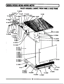 Faucet Assy, Cabinet, Front Panel & Base parts for Maytag Dishwasher WC702 from AppliancePartsPros.com