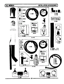 Installation Accessories parts for Maytag Dishwasher WC702 from AppliancePartsPros.com