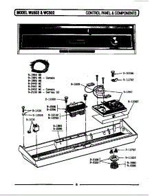 Faucet Assy, Cbnt, Front Pnl & Base (Wc) parts for Maytag Dishwasher WC482 from AppliancePartsPros.com